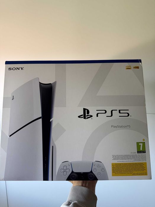 Nowa PS5 Slim 1TB z Napędem Optycznym - Oryginalna Gwarancja Sony