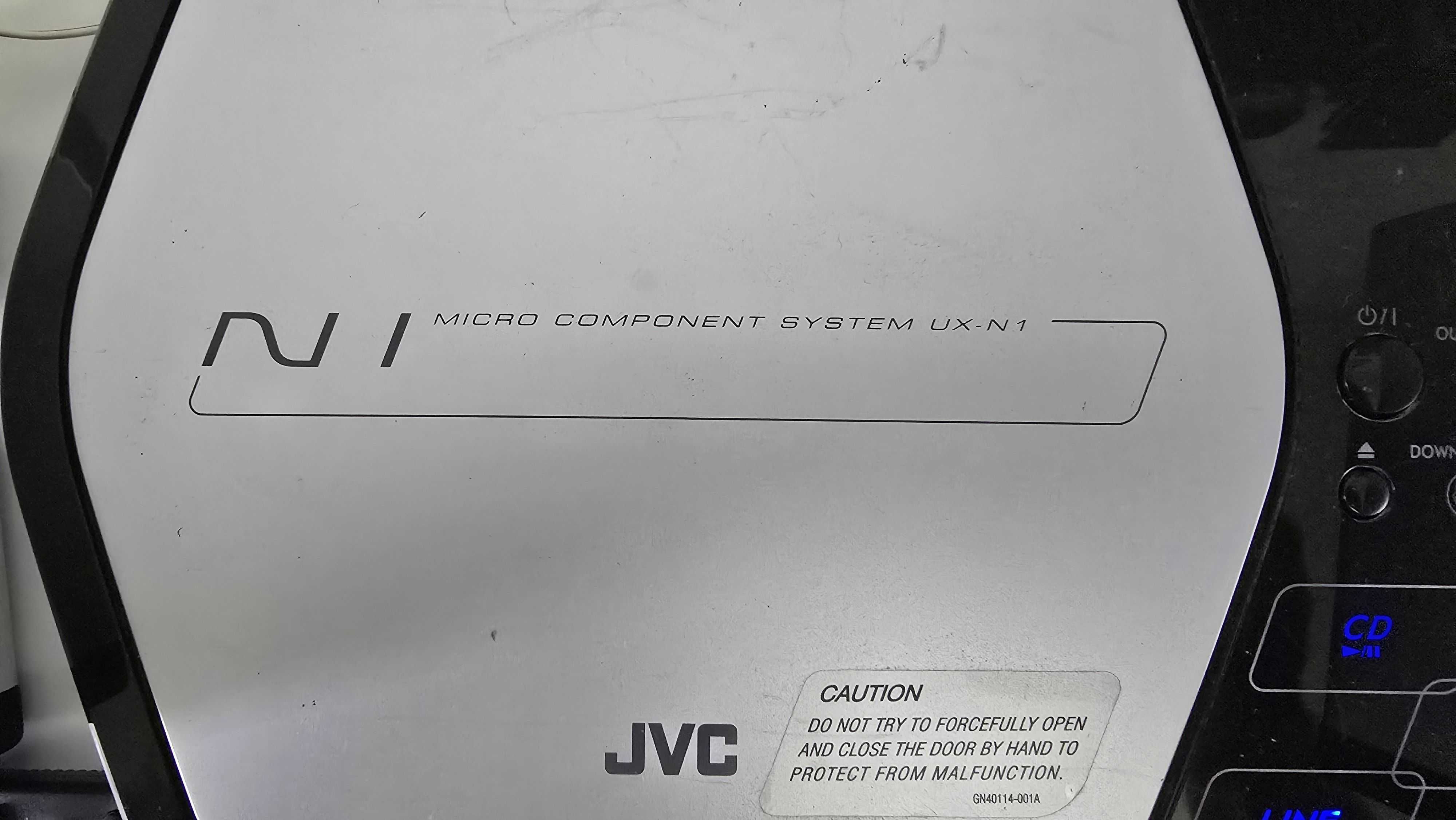 Мікрокомпонентна система JVC UX-N1 з пультом - добрий/робочий стан