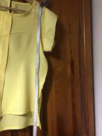 Żółta bluzeczka 38 lekka koszulka M