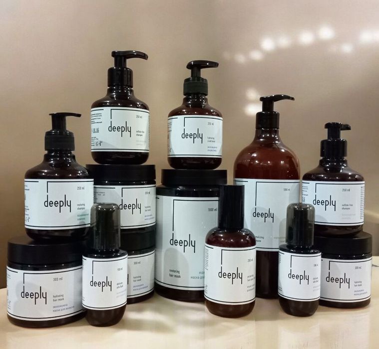 Deeply олія флюїд, маска, кондицiонер, шампунь, спрей 10 в 1 Deeply