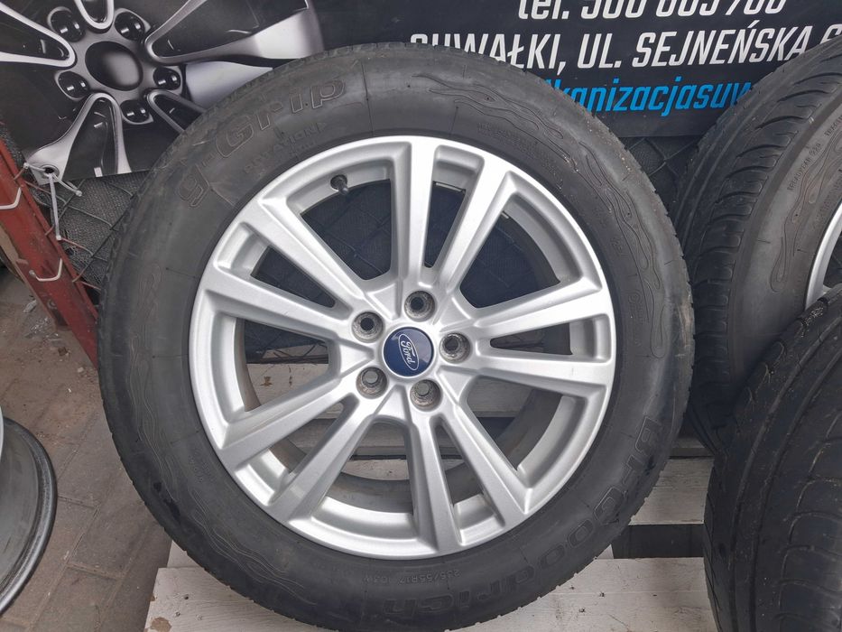 4x felgi alu R17 5x108 Ford Kuga Puma Focus Mondeo S-Max C-Max Edge
