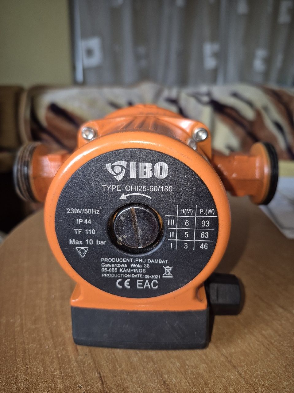 ZESTAW 3 pompy VAILLANT, OBI, IBO I Zawór gazowy ALLGAS SIGMA  używane