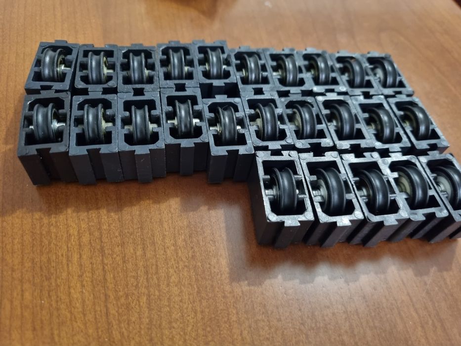 25x Rodízio C/Esferas para janelas e portas de correr