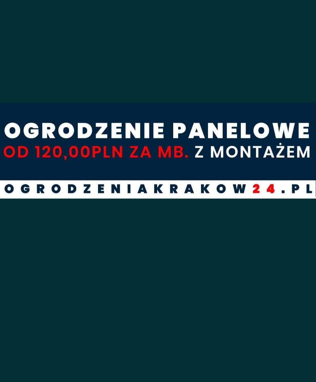 Ogrodzenie panelowe wys. 153cm fi 4mm + podmurówka 20cm mb