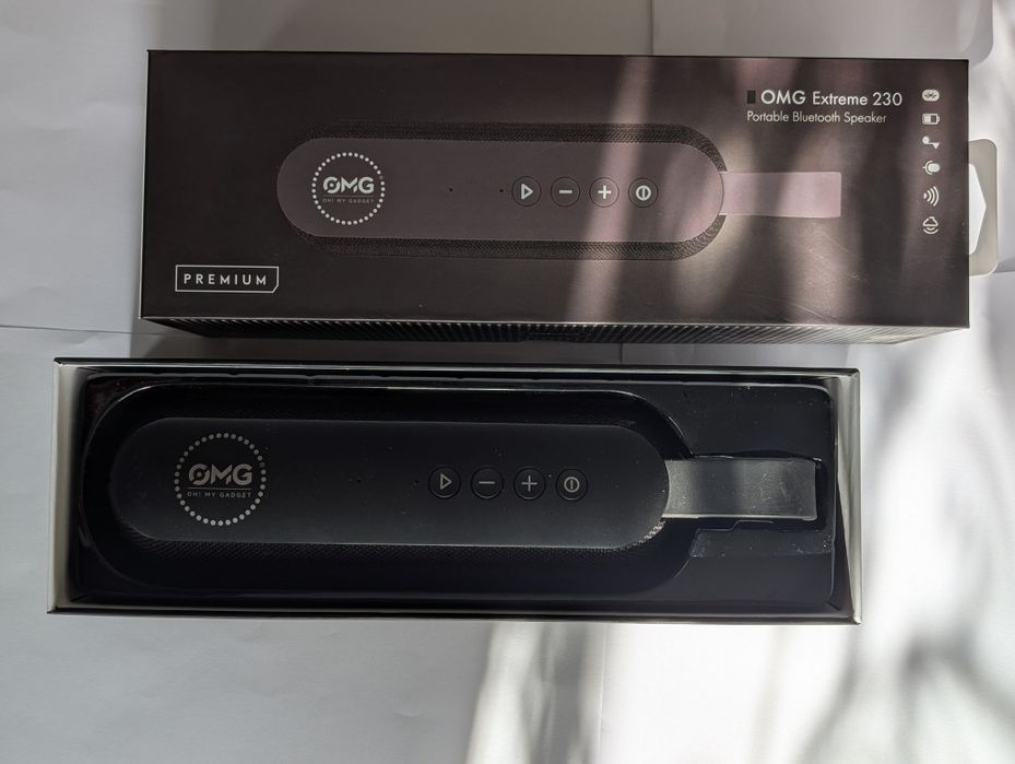 Портативна Bluetooth колонка OMG Extreme 230 Black