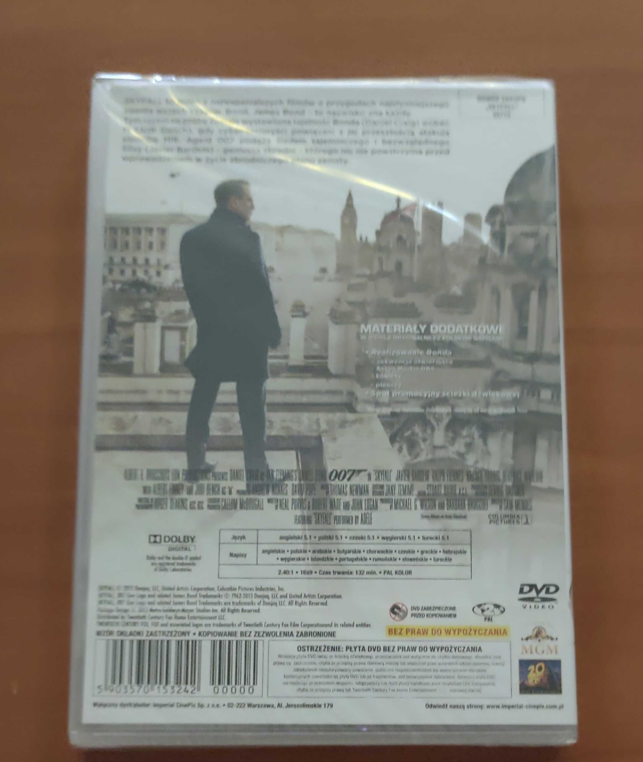 James Bond SKYFALL 007 DVD film Daniel Craig