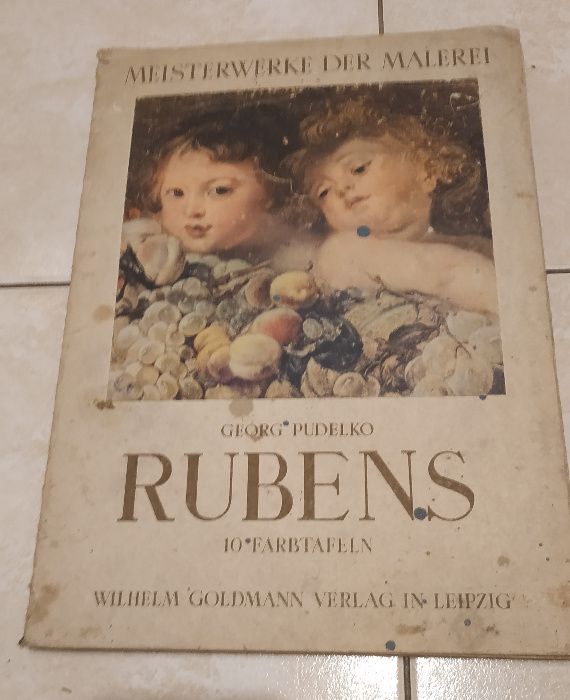 RUBENS Georg Pudelko 8 reprodukcji 1942