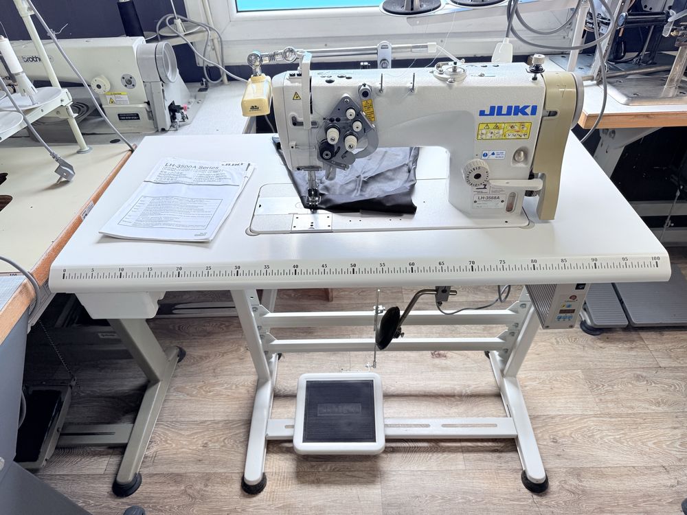 Dwuigłówka Juki LH-3568A wyłączanie igieł 6.4mm Servo 230V 2019r