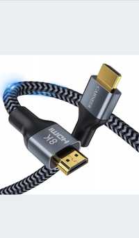 Kabel Cabnner 8K Hdmi Plecionka 3m