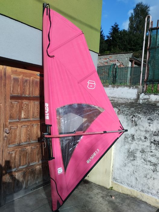 Windsurfing kompletny pędnik dziecięcy 2,5  m2 sprzedam