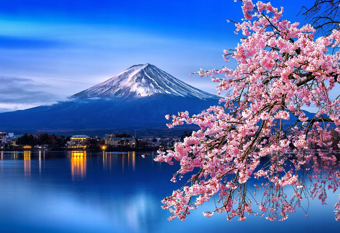 Malowanie po Numerach Japonia Góra Fuji Obraz z Ramą