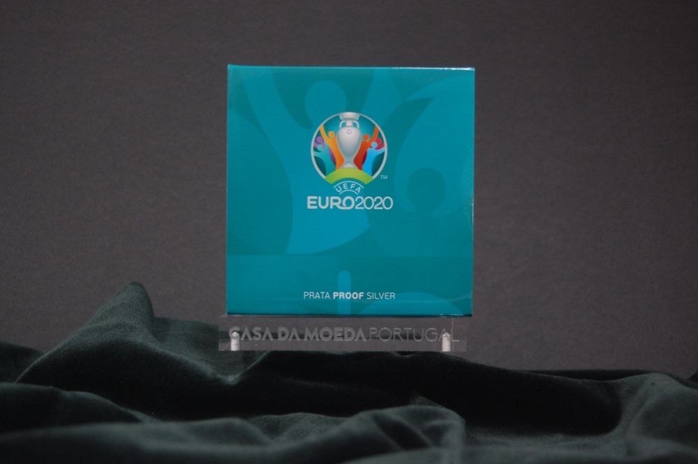 Moeda Euro 2020 Prata Proof