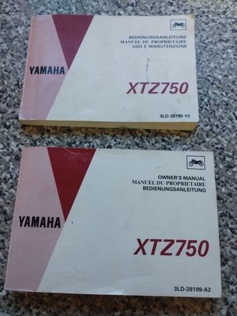 Instrukcja -katalog Yamaha xtz 750 Super Tenere.