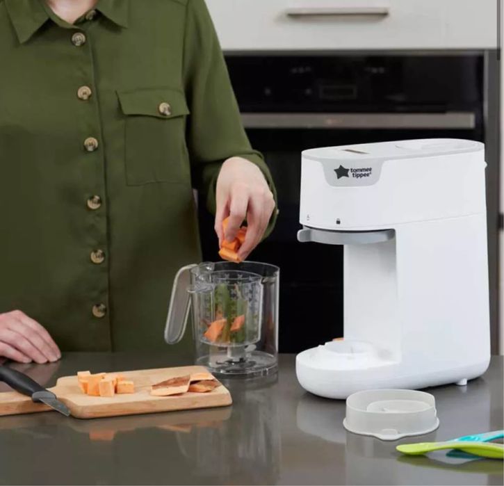 Пароварка-блендер Tommee Tippee QUICK-COOK прикорм blw