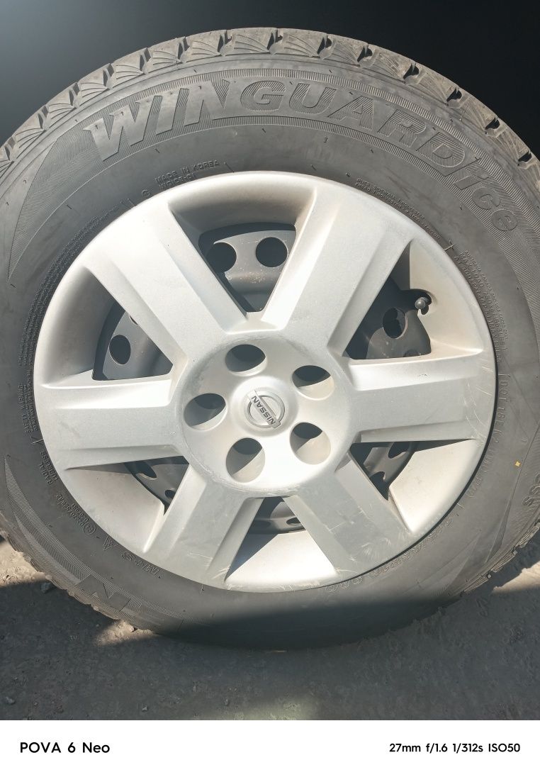 Ковпаки(комплект)на Nissan Qashqai r16
