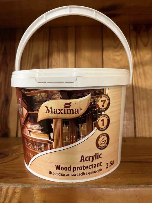 Деревозахисний засіб акриловий Maxima 2,5 л