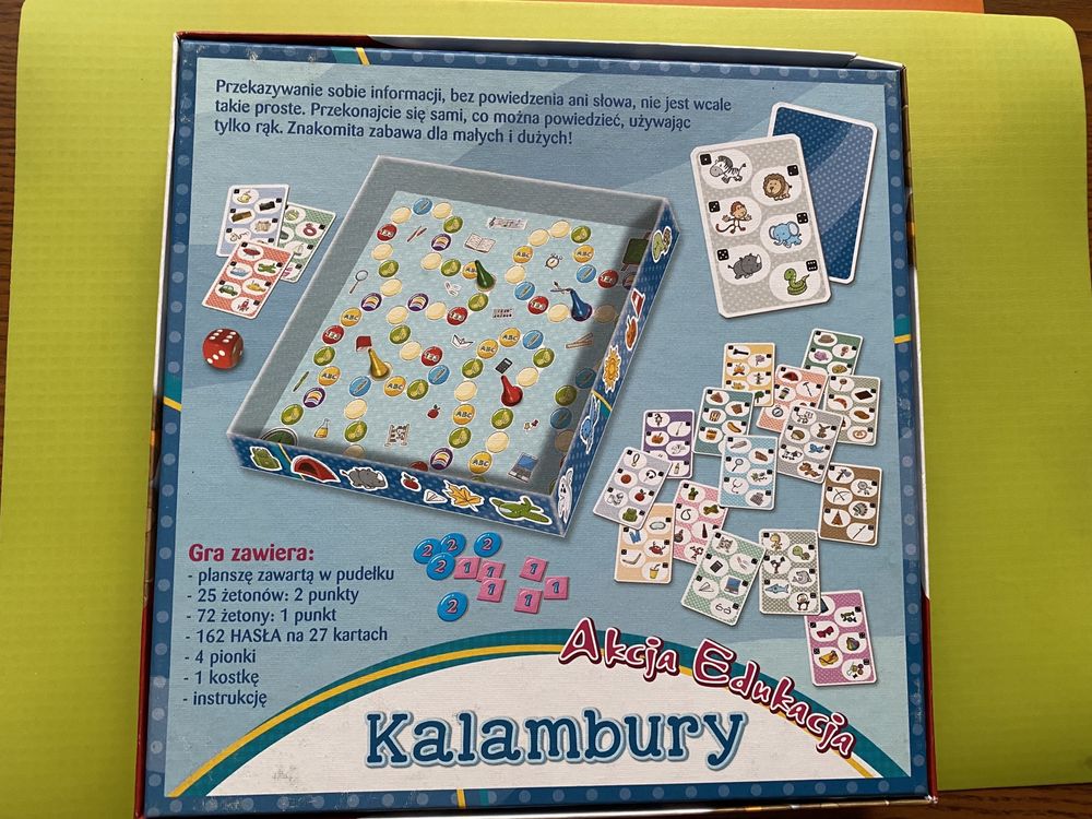 Kalambury- gra planszowa edukacyjna Trefl