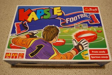 Gra kapsle, kapsle, kapsle football, trefl