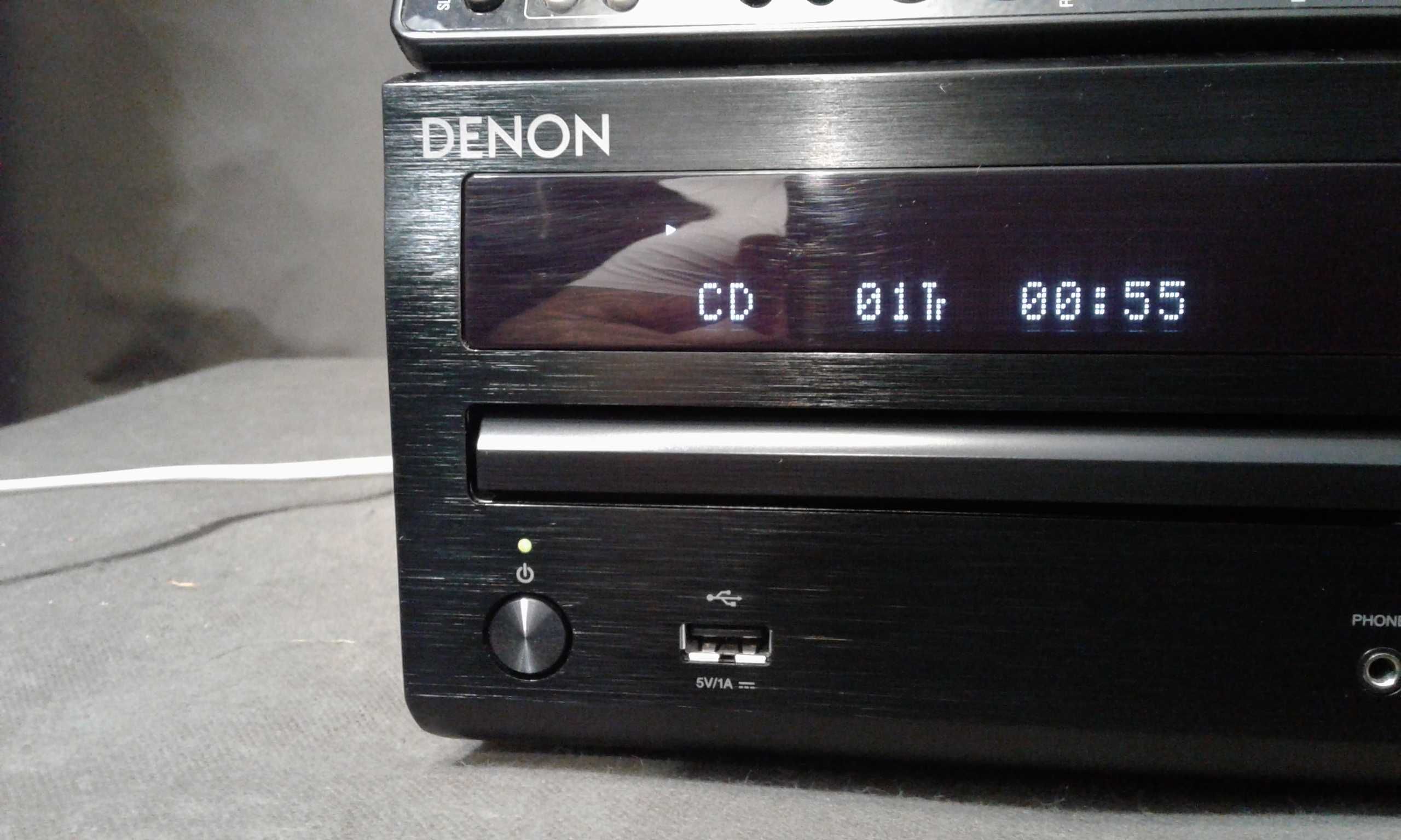 DENON RCD-40DAB,pilot, mini wieża stereo