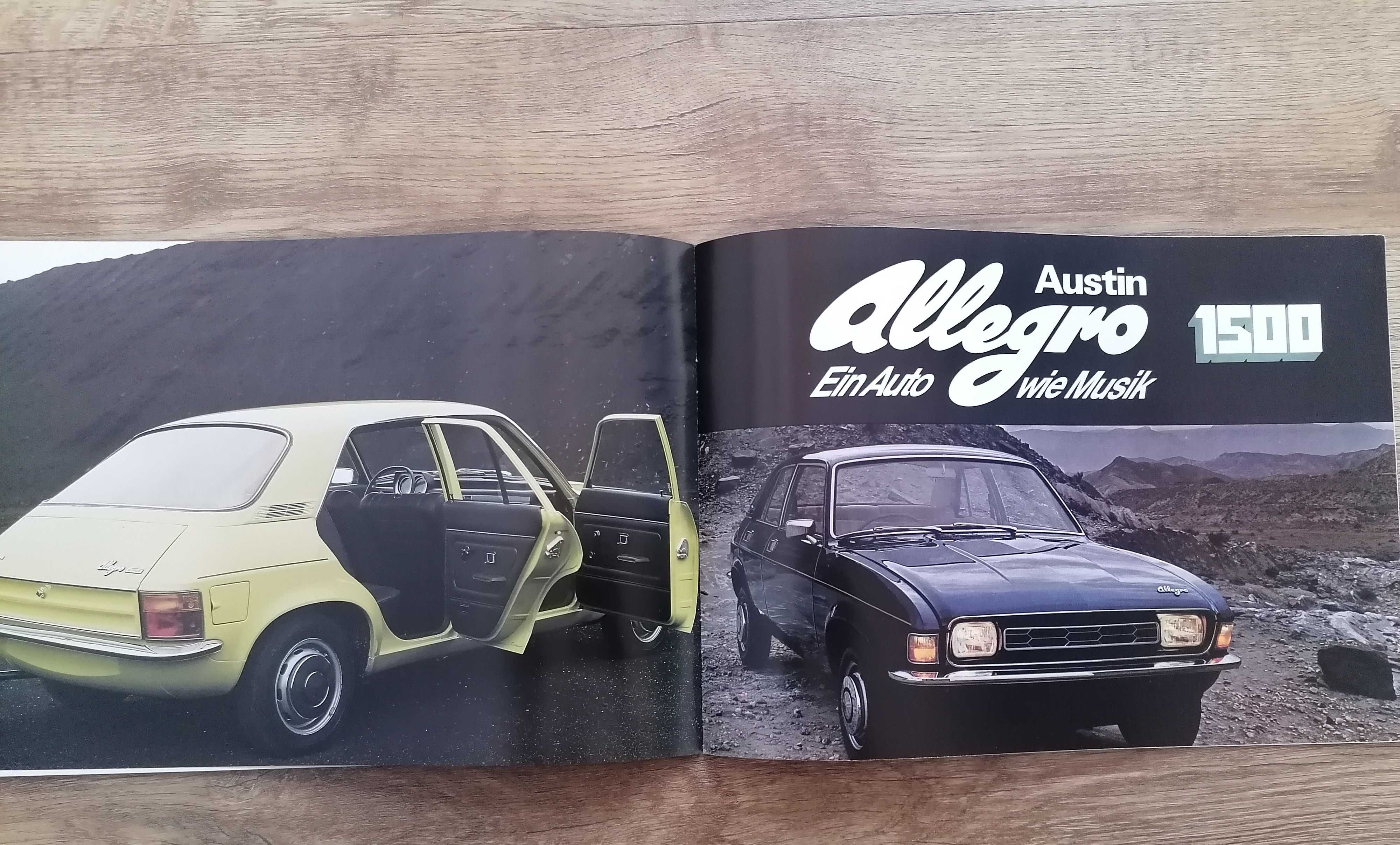 Prospekt Austin Allegro 1100, 1300, 1500