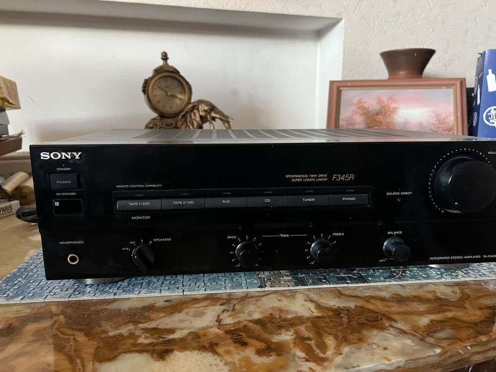 Добротний Стерео Підсилювач Sony TA-F345R / Японія