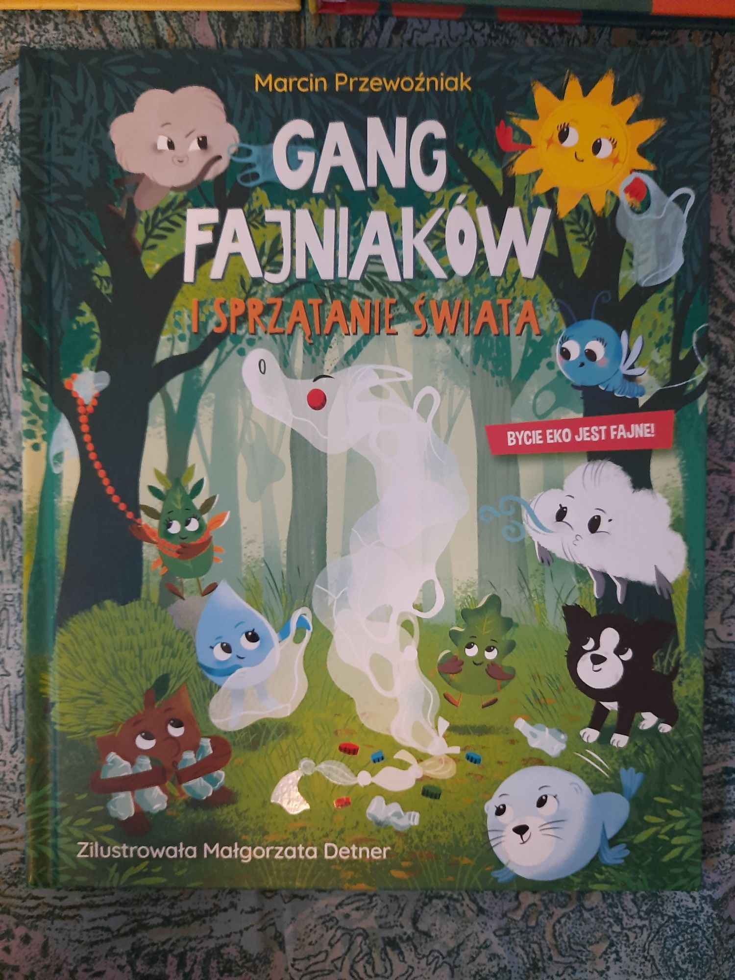Gang fajniaków 3 książki + maskotki