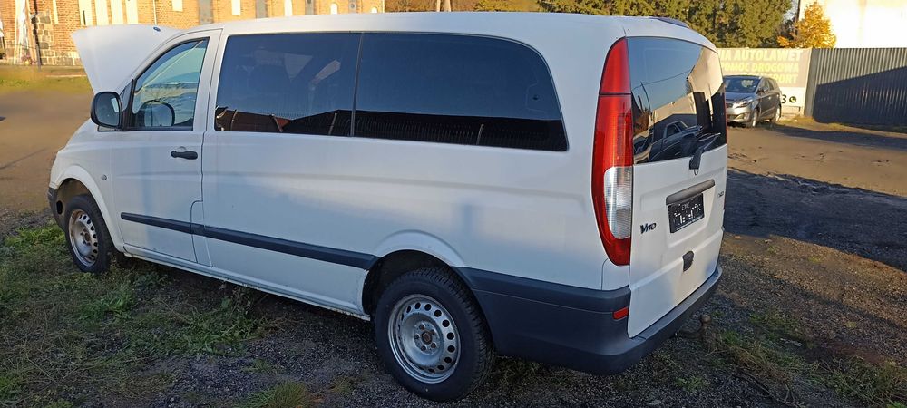 mercedes viano 639 long 2.2 dci lak 9147 samochód na części