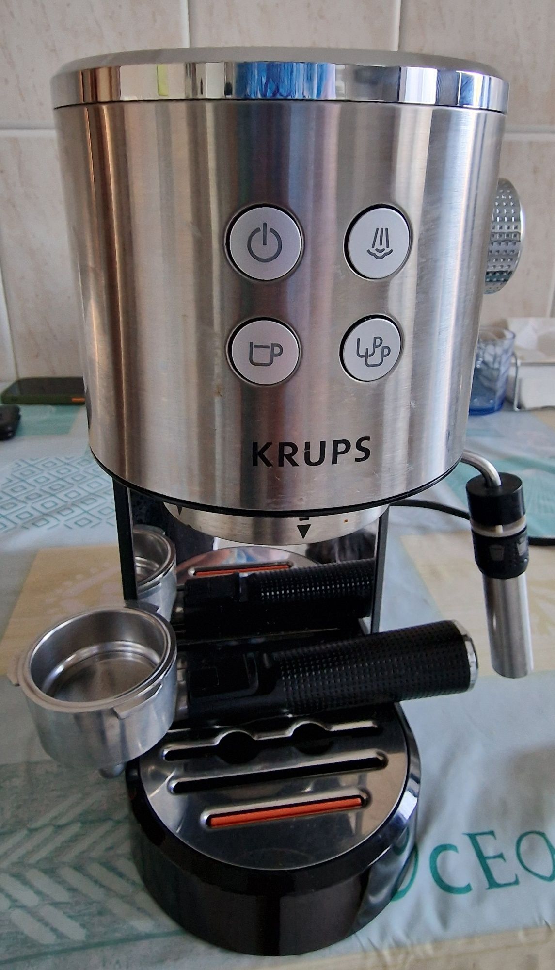 Máquina de Café Manual KRUPS XP442C11 Virtuoso