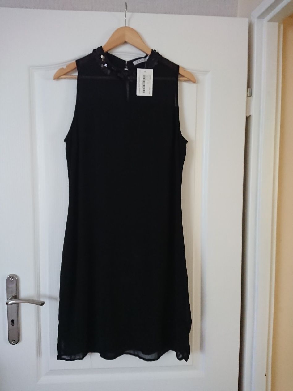 Sukienka wizytowa czarna Quiosque rozmiar 42