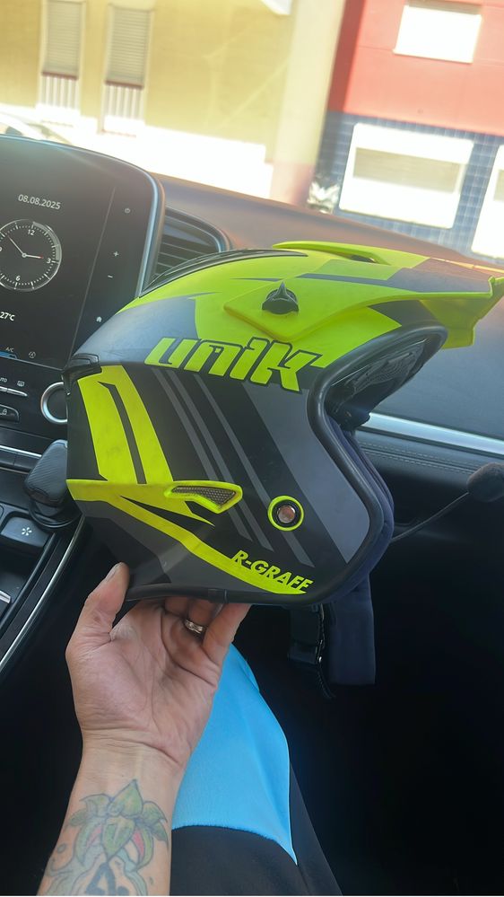Capacete para desocupar