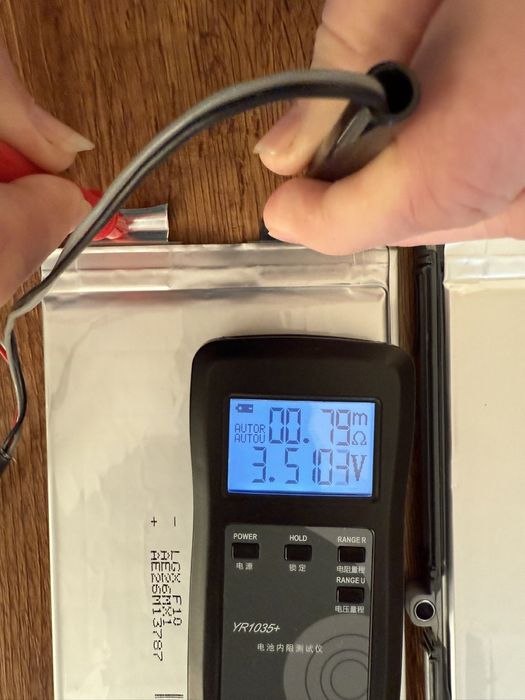 Акумуляторний елемент 1S1P+холдер LGX F10 Li-ion NMC 10Ah,3.6v,34,3wh