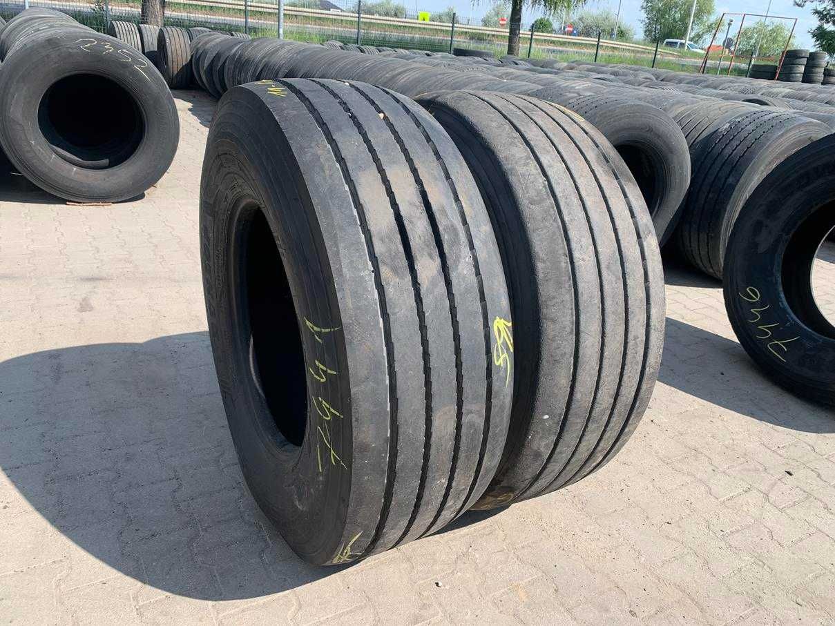 Opony używane ciężarowe naczepowe 385/65R22.5 DUNLOP SP246 / 9-13mm