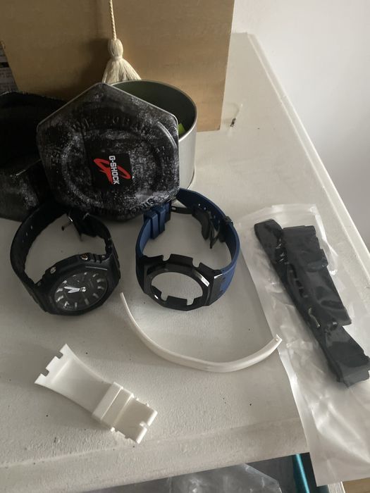 Vendo casio g shock com kit e 2 braceletes