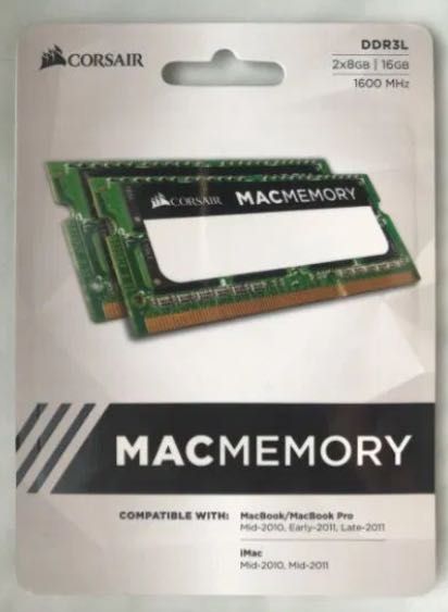 ram ddr3 macbook mac memory mini iMac apple 16GB 2 x 8GB ramy