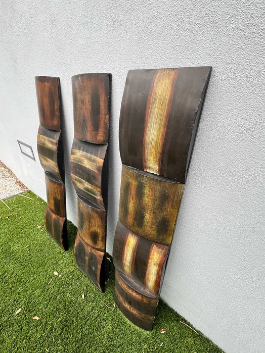 Decoração de parede - Peças Metálicas