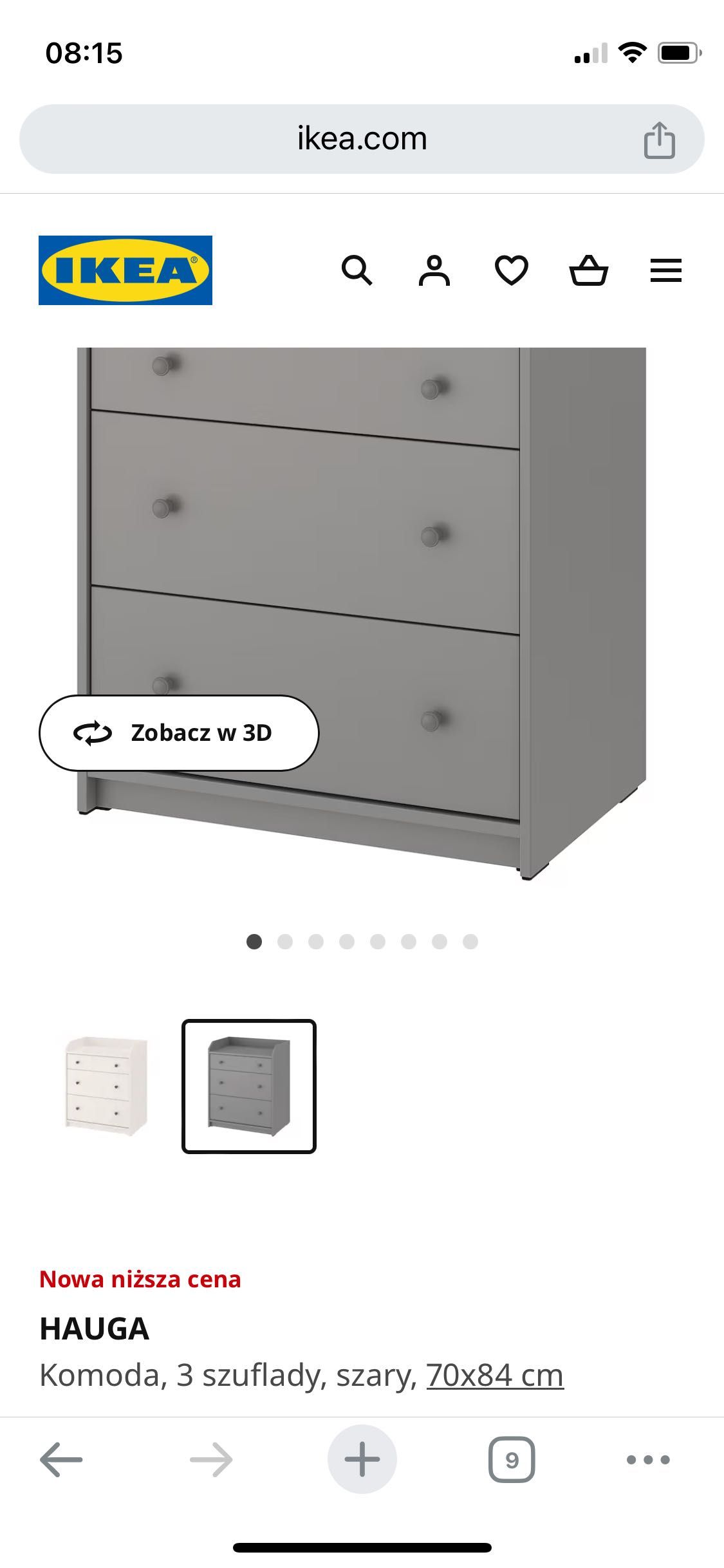 Komoda ikea hauga