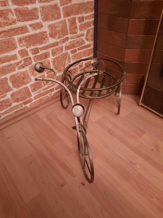 Подставка для цветов велосипед