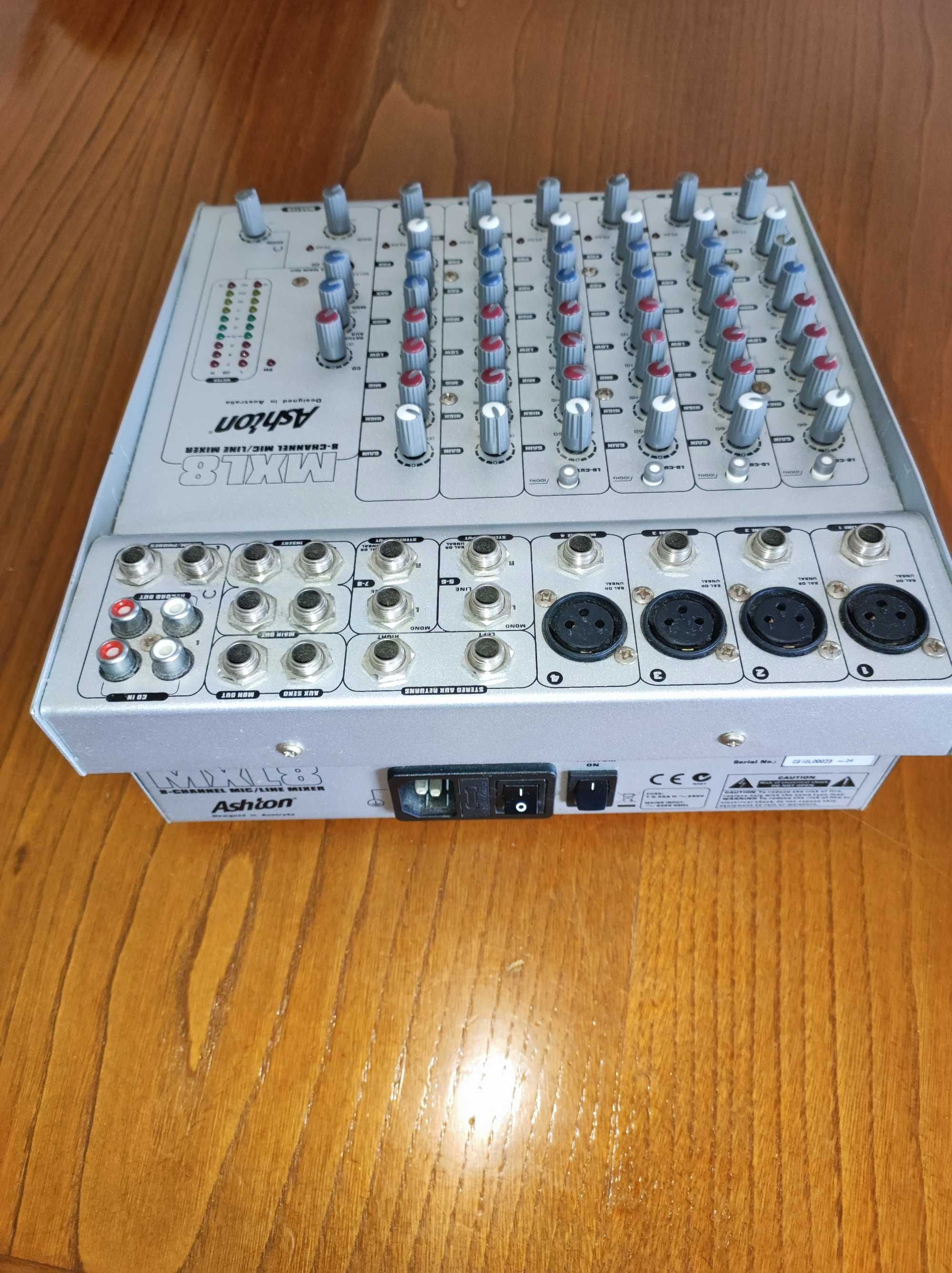 Mesa de mistura Ashion MXL 8