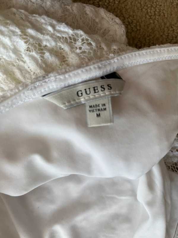 Koronkowa bluzka, M, Guess