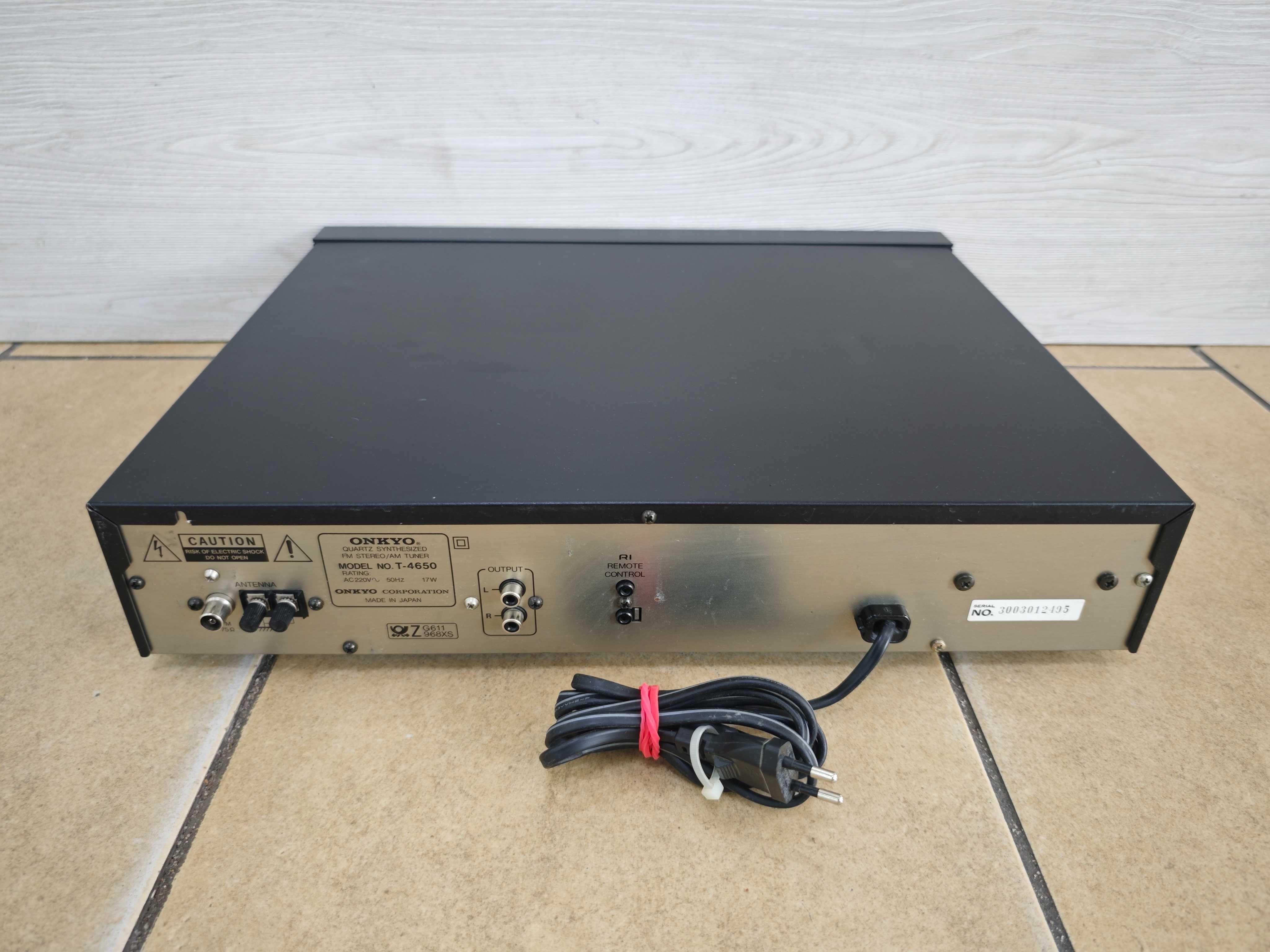 Tuner radiowy ONKYO Integra T-4650 SUPER STAN