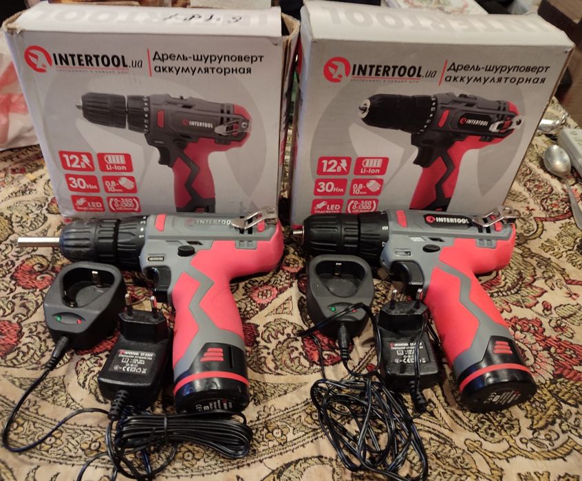 Дрель-шуруповерт Dnipro-M CD-12QX