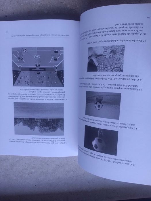 Livro de matemática 6° ano: Não fiques fora e jogo na matemática.