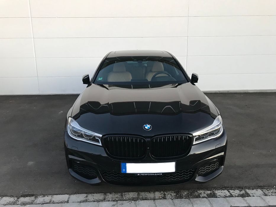 BMW 7 740d  Long (G12) 2017r 320KM (Uszkodzony  Silnik) (Bawaria)