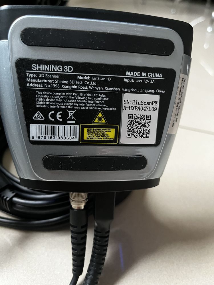 Scaner 3D Eiscan-HX