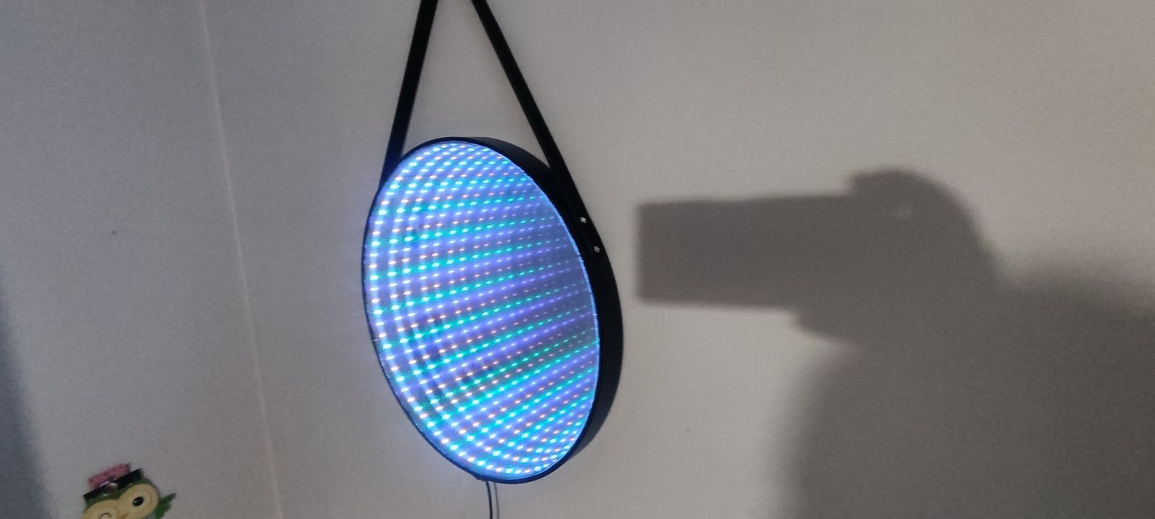 Lustro nieskończoności LED RGB