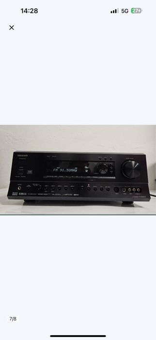 Am/Fm 7.1 Amplituner Onkyo TX-NR-801E, 7*135 W