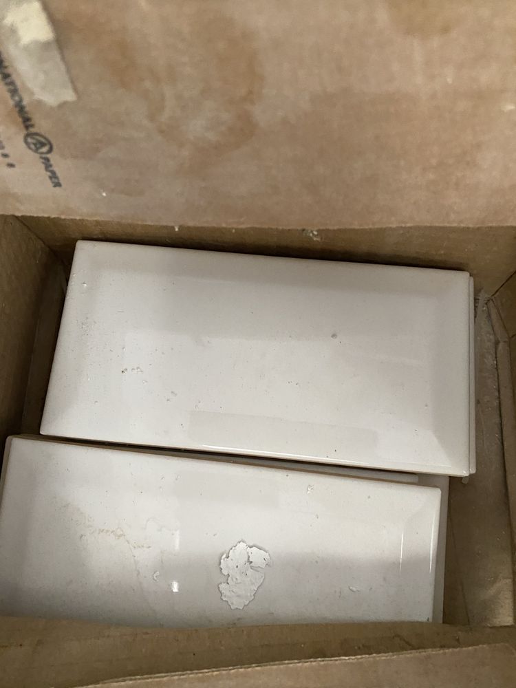 Azulejo branco 7,5x15