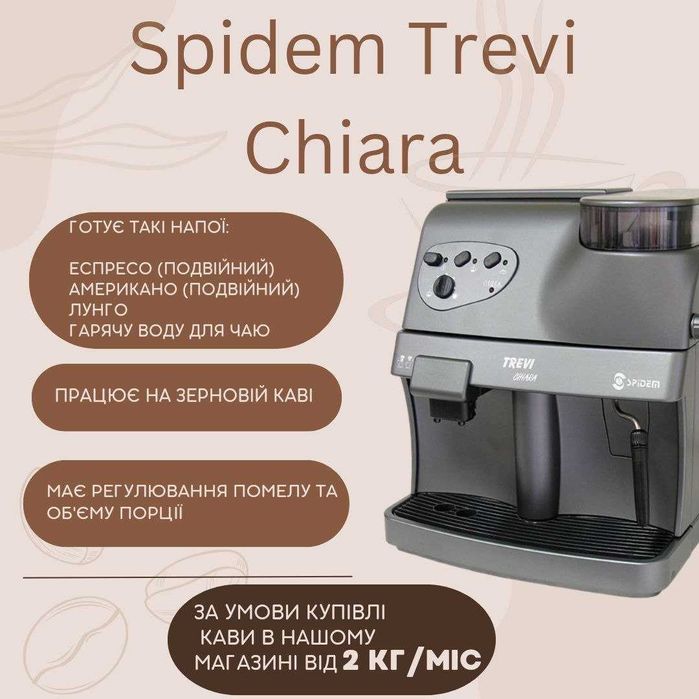 Оренда кавового обладнання та кавомашин