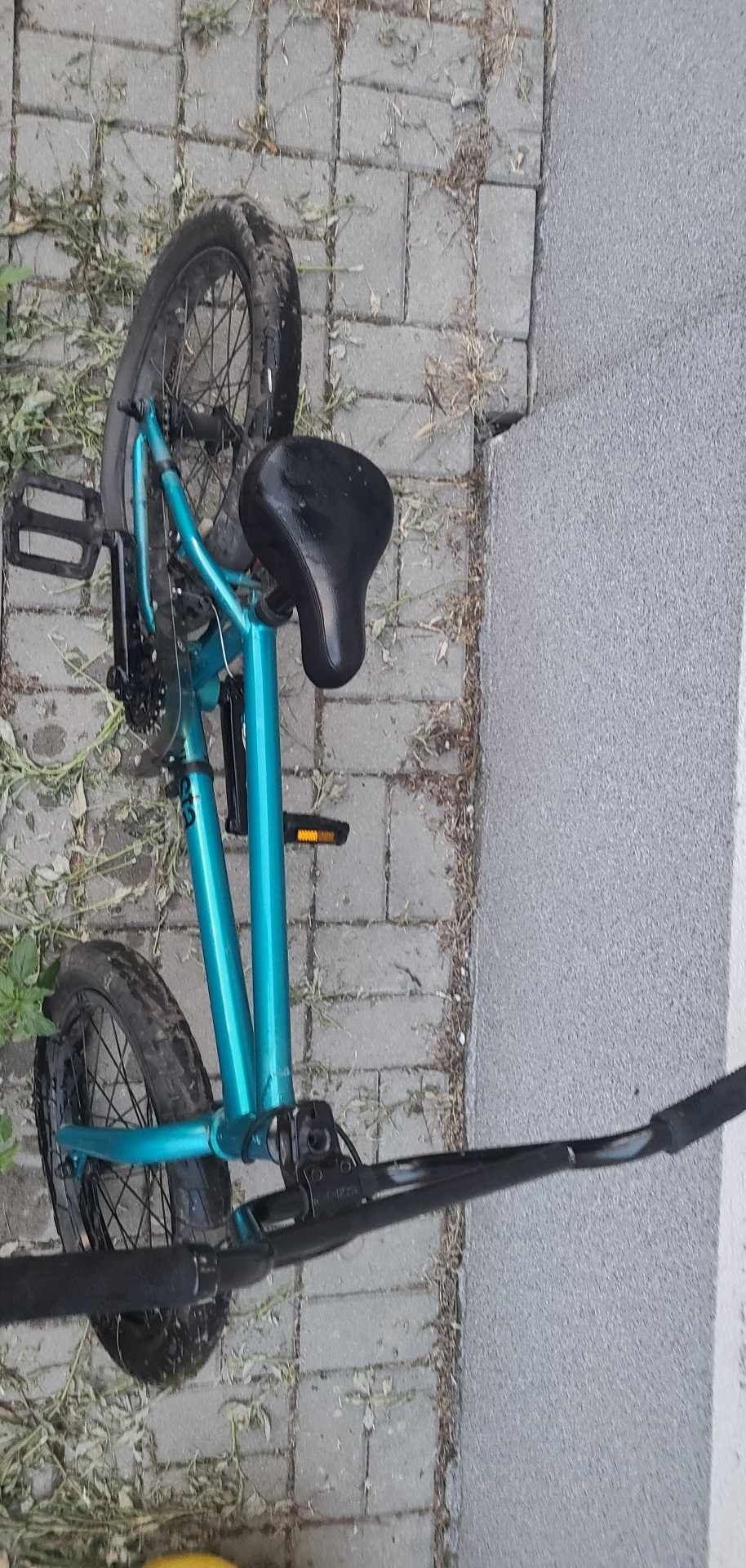 Bmx , rozwalone tylnie koło