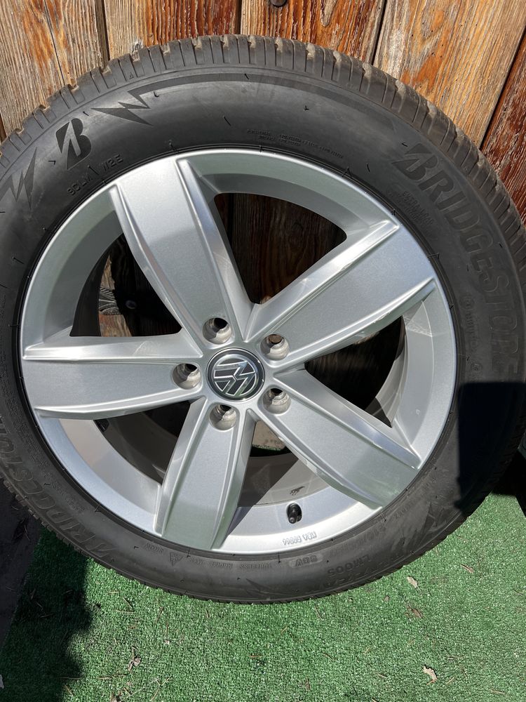 Alufelgi 5x112 Volkswagen  17 cali oryginał bez opon